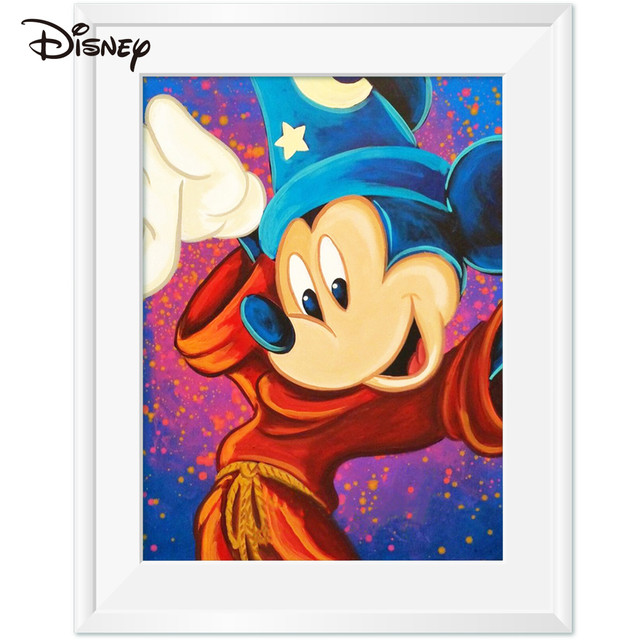 Disney Cross Stitch Mickey Mouse Embroidery Animal New Collection Cartoon  Unprinted Kits Art DIY Printed Canvas